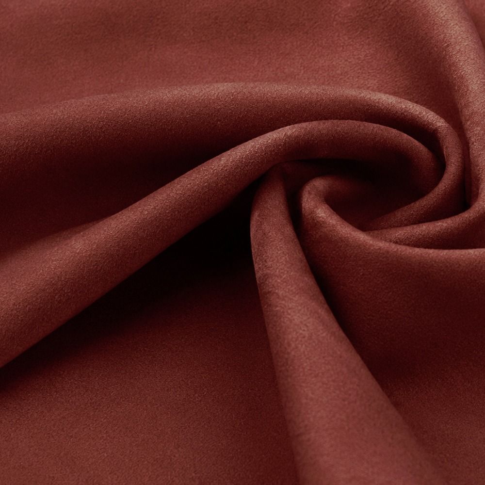 Matt Velour Rust Red